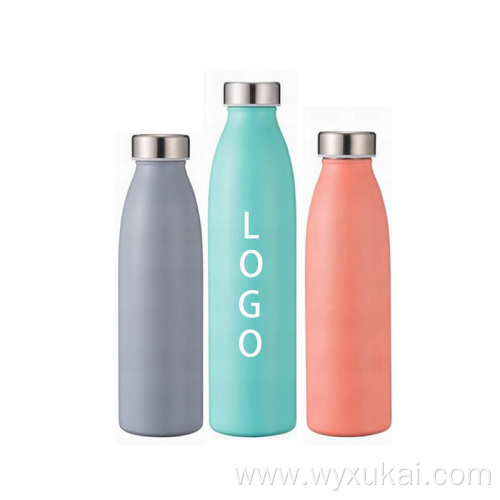 creative double-layer vacuum cold cup 304SS thermos cup